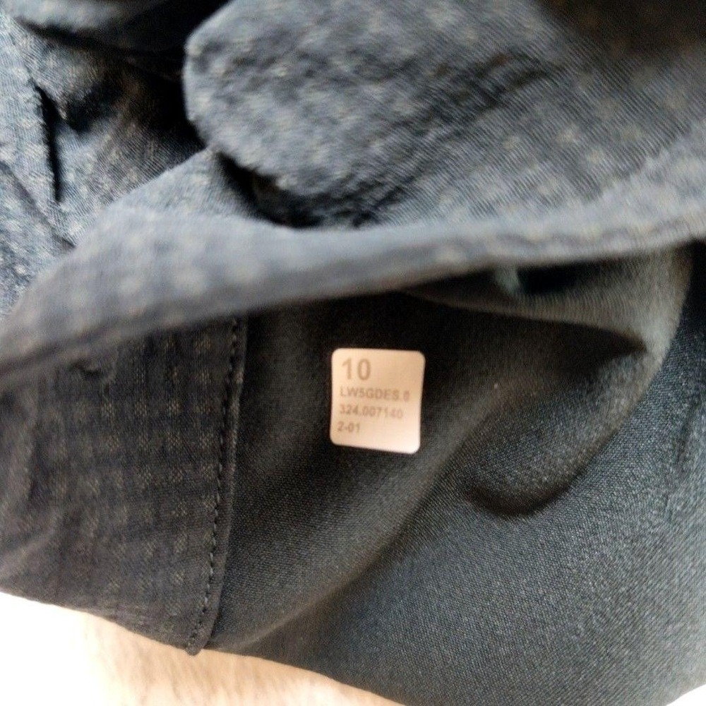 Lululemon Pants Womens 10 Black Jogger Cargo Wunder High Rise Training LW5GDES - Picture 9 of 13